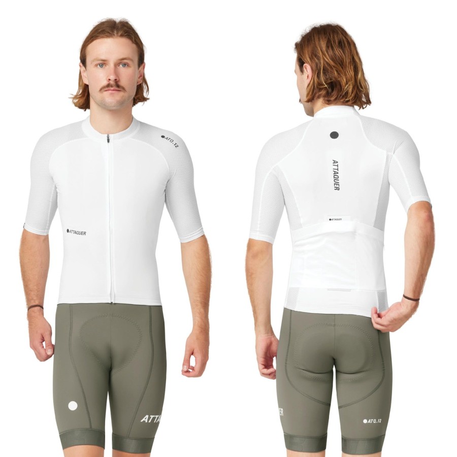 Hommes Attaquer | Maillot All Day Blanc