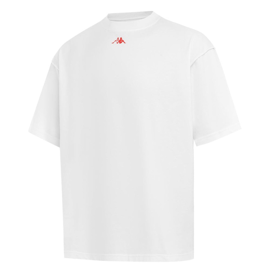 Hommes Attaquer | T-Shirt Blanc Atq Kappa Ss