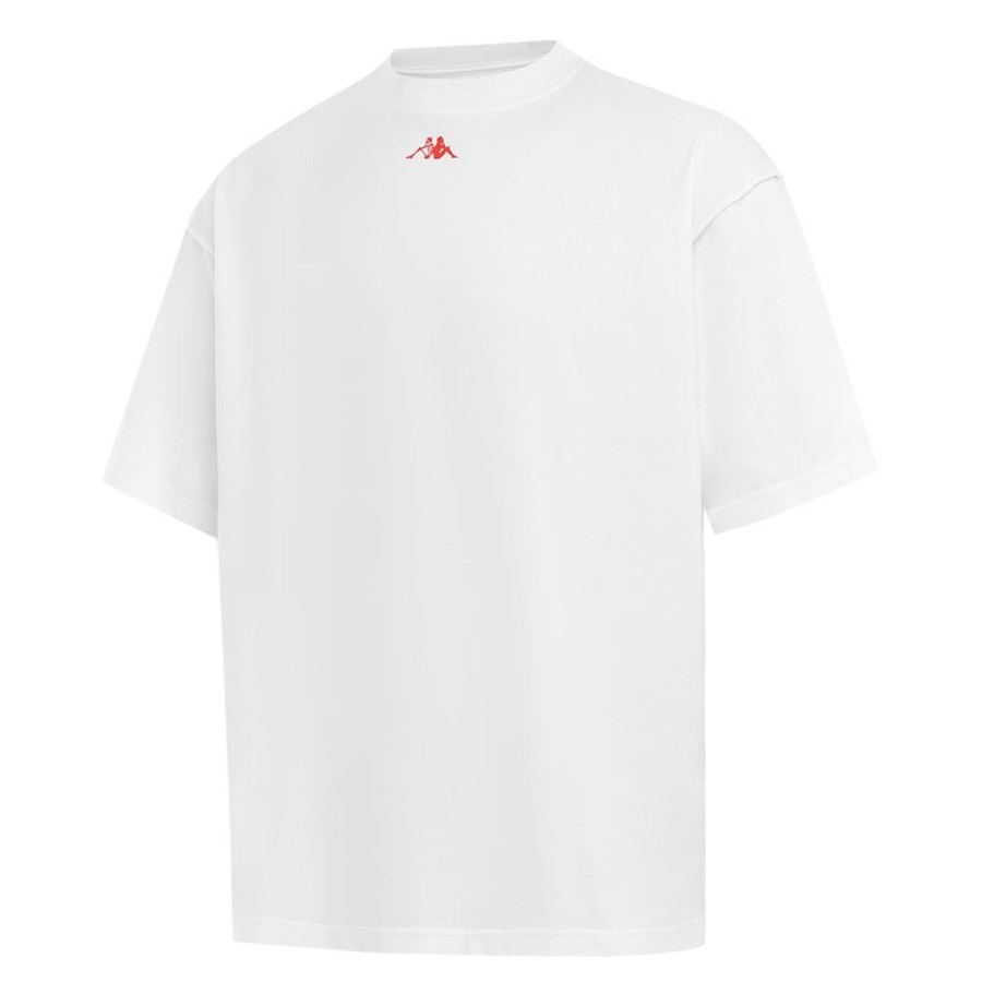 Hommes Attaquer | T-Shirt Blanc Atq Kappa Ss