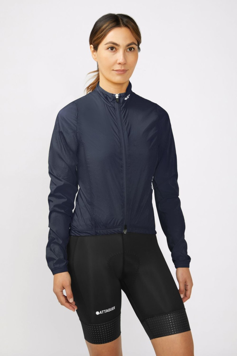 Femmes Attaquer | Veste Legere A-Line Femme Marine