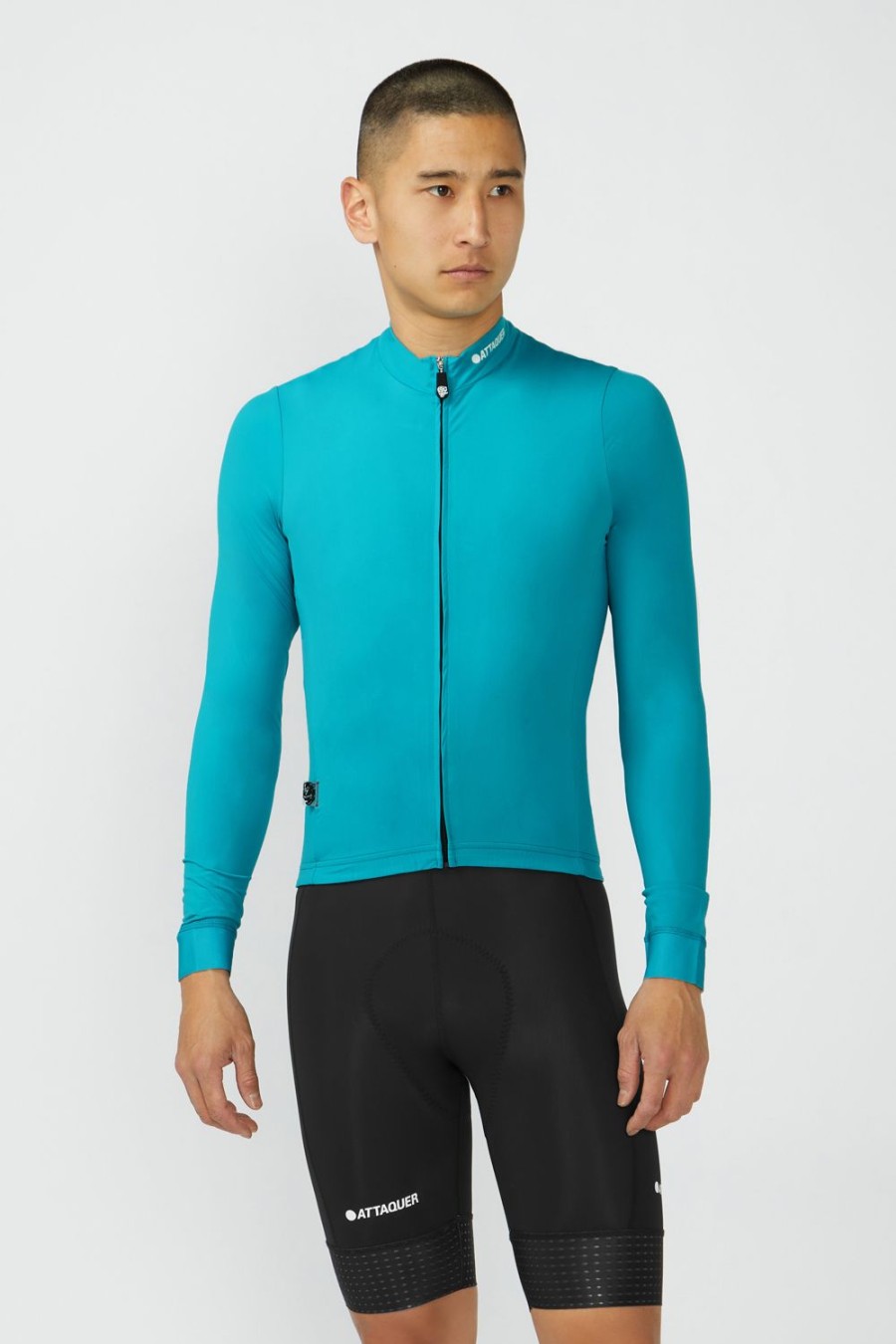 Hommes Attaquer | Maillot D'Hiver A Manches Longues A-Line 2.0 Aqua