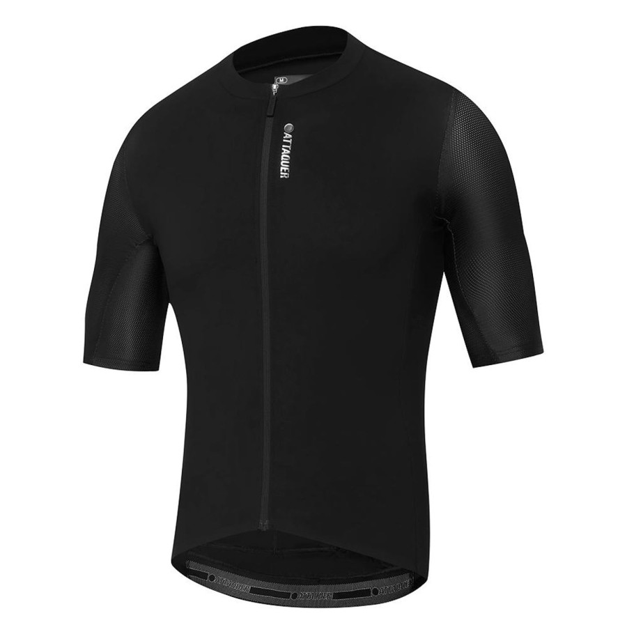 Hommes Attaquer | Maillot De Course Noir