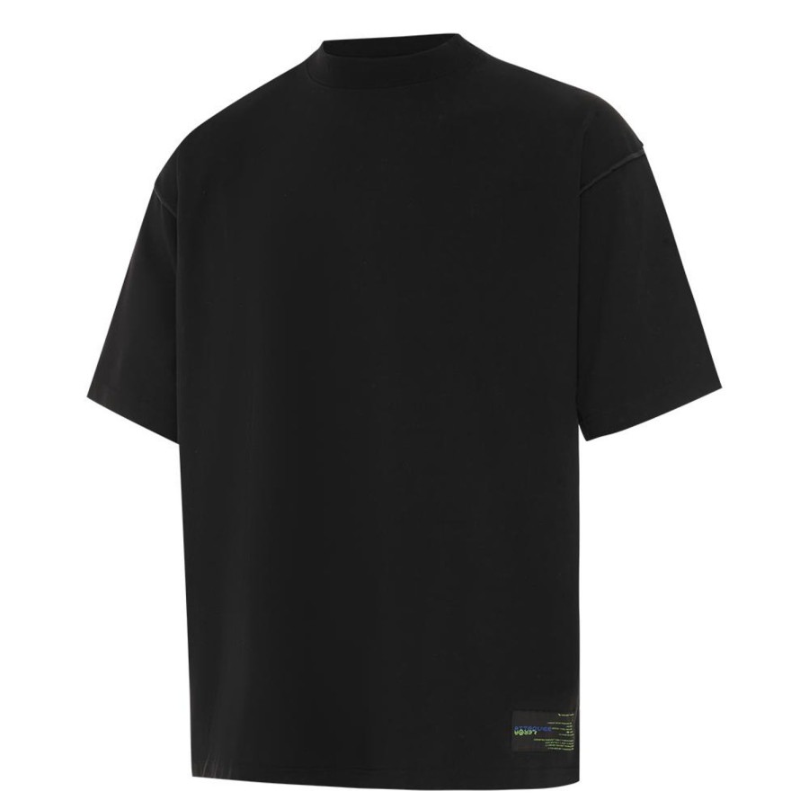 Hommes Attaquer | T-Shirt Noir Terra Ls