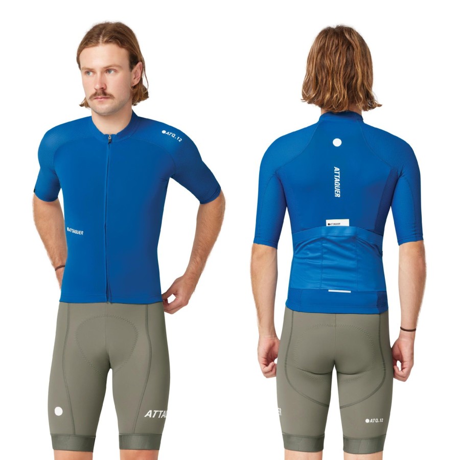 Hommes Attaquer | Maillot All Day Bleu Adriatique