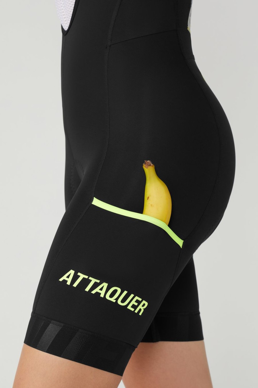 Femmes Attaquer | Salopette Cargo All Day Pour Femme, Noir/Logo Reflechissant Neon