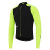 Hommes Attaquer | Maillot Manches Longues All Day Winter Noir/Citron Vert Acide