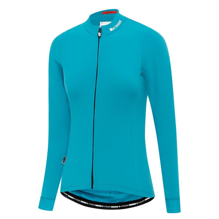 Femmes Attaquer | Maillot Femme A-Line Hiver Manches Longues 2.0 Aqua