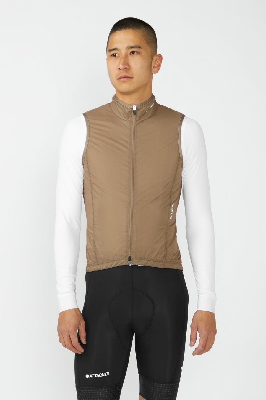 Hommes Attaquer | Gilet Leger Trapeze Bronze