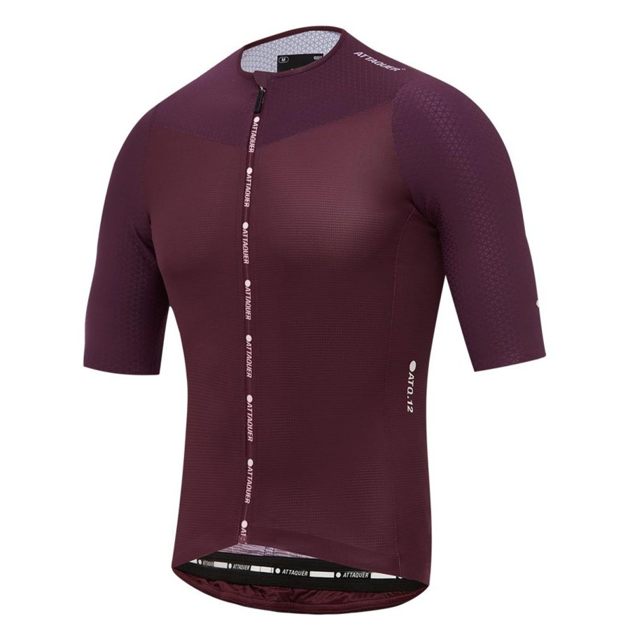 Hommes Attaquer | Maillot Ultra+ Aero Bordeaux