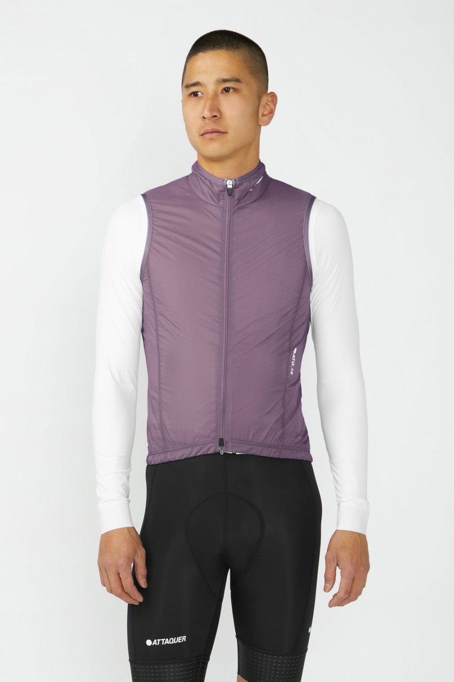 Hommes Attaquer | Gilet Leger Trapeze Mauve