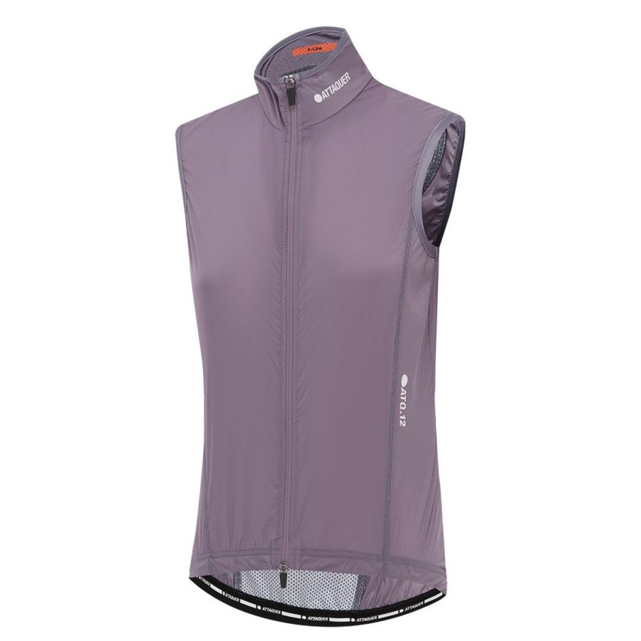 Femmes Attaquer | Gilet Leger A-Line Mauve Femme