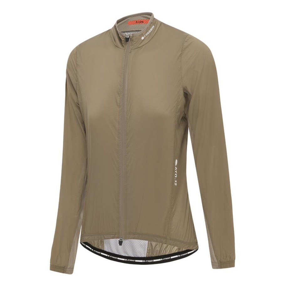 Femmes Attaquer | Veste Legere Trapeze Bronze Femme