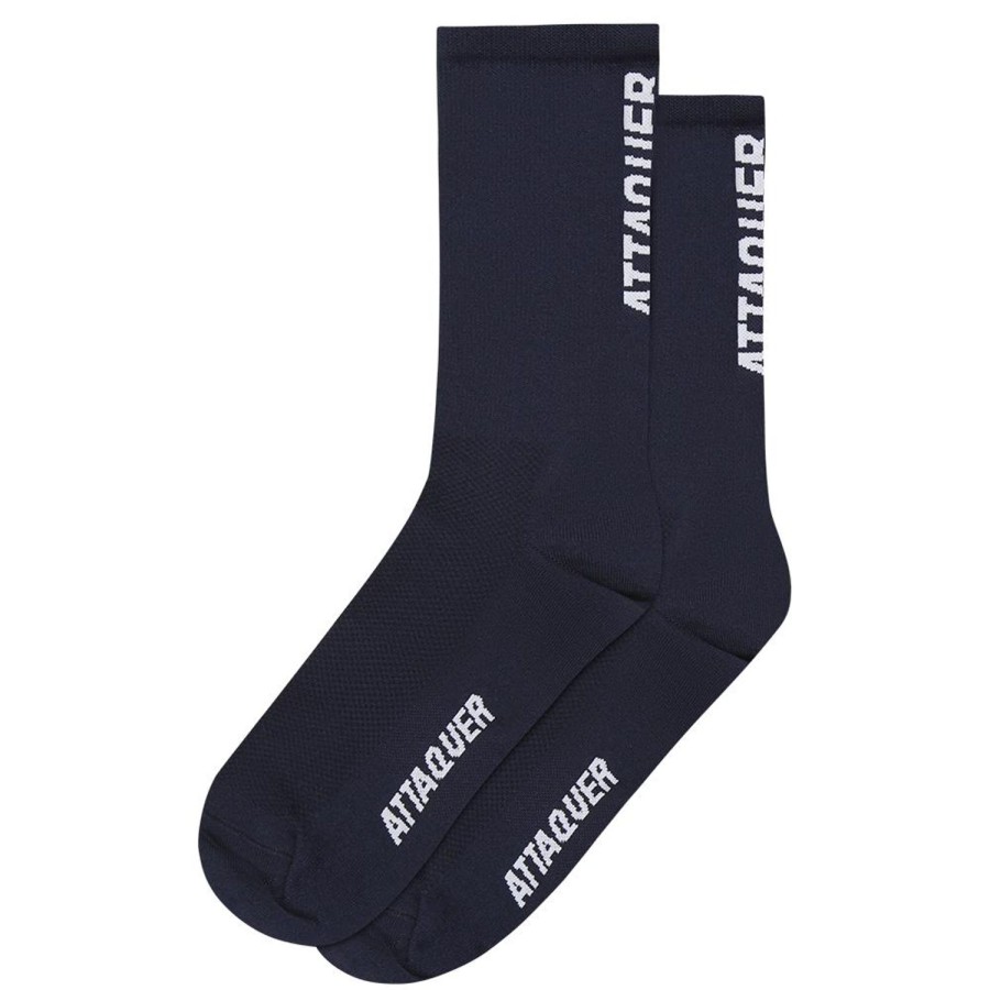 Accessoires Attaquer | Chaussettes Logo Vertical Marine