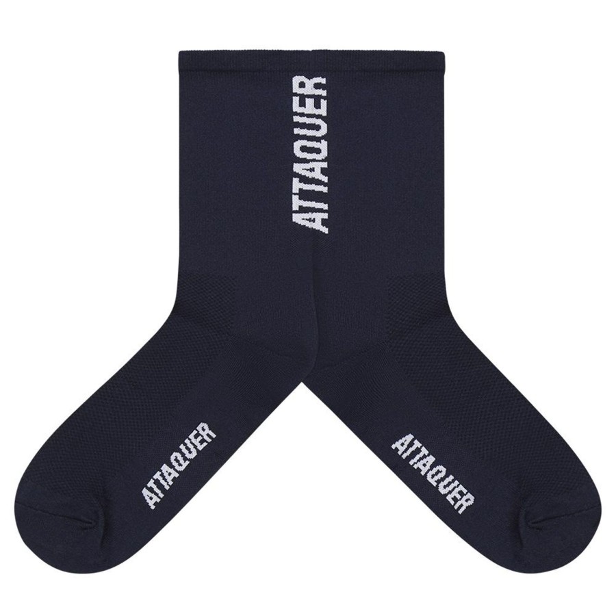 Accessoires Attaquer | Chaussettes Logo Vertical Marine