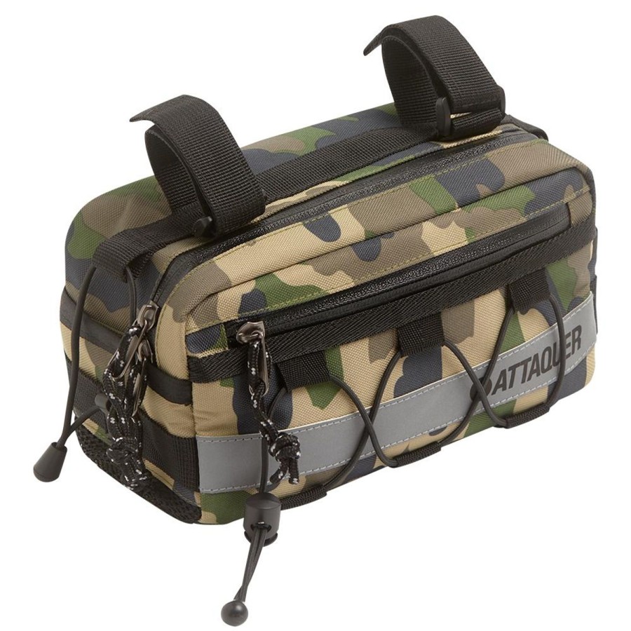 Accessoires Attaquer | Sac De Guidon Adventure Carre - Camo