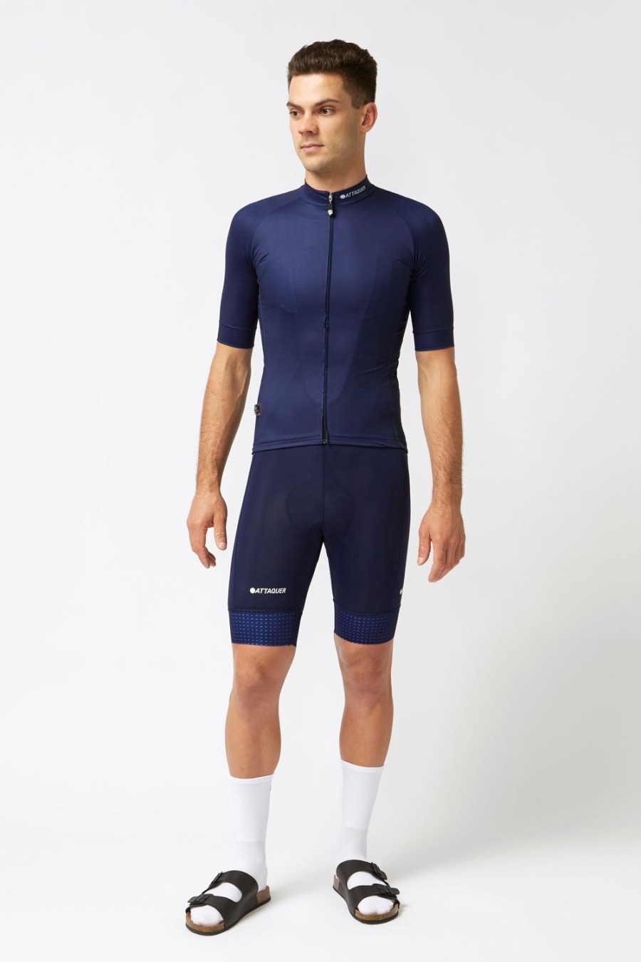 Hommes Attaquer | Jersey A-Line Marine