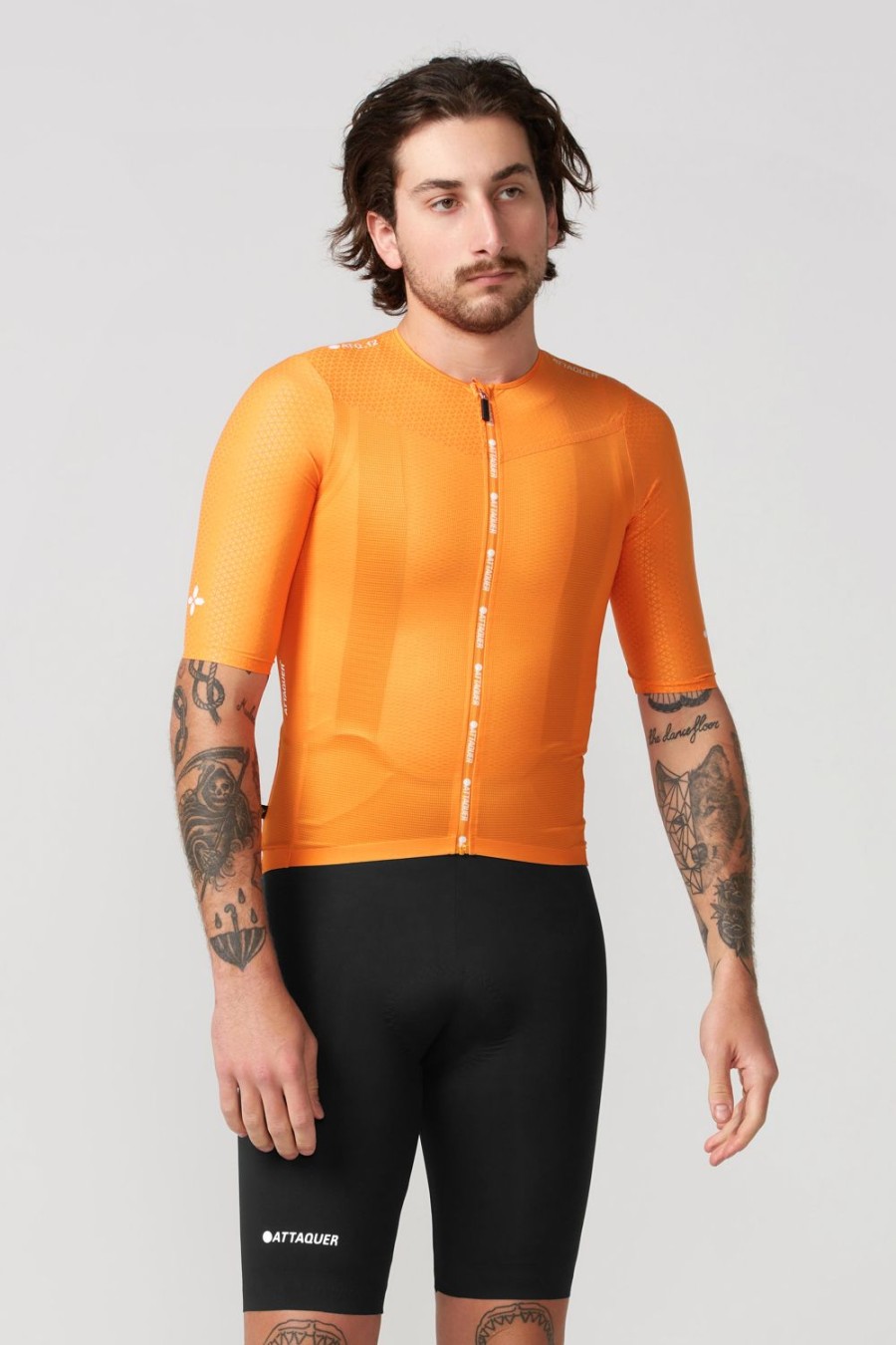 Hommes Attaquer | Maillot Ultra+ Aero Orange