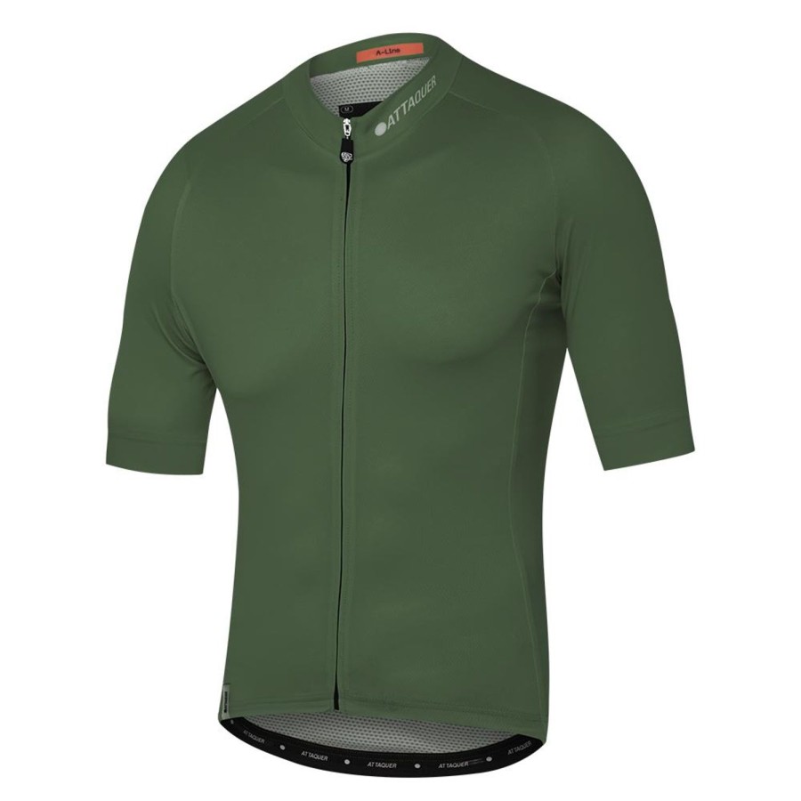 Hommes Attaquer | Jersey Trapeze Olive