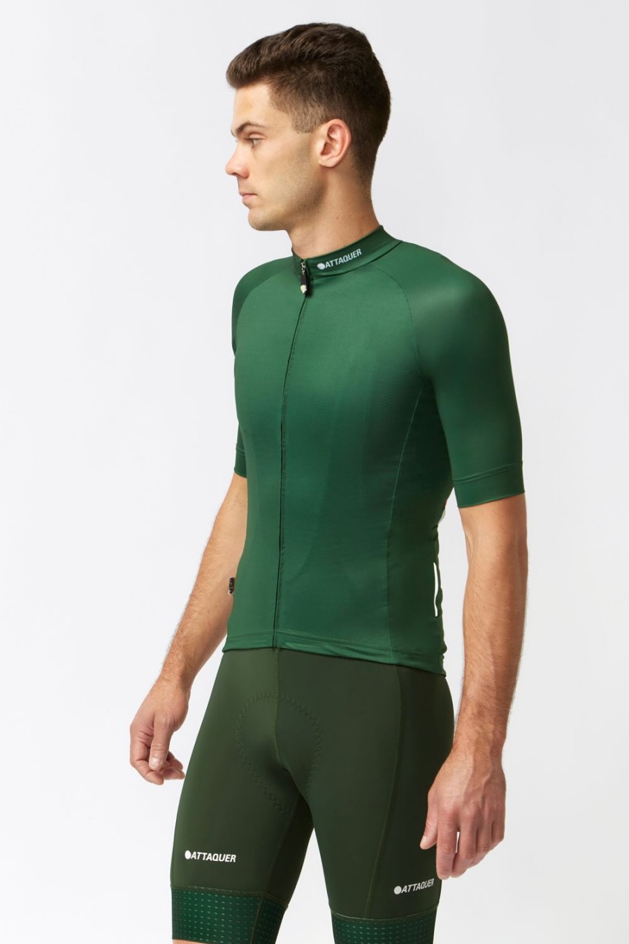 Hommes Attaquer | Jersey Trapeze Olive