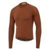 Hommes Attaquer | Maillot Manches Longues All Day Summer Orange Brule