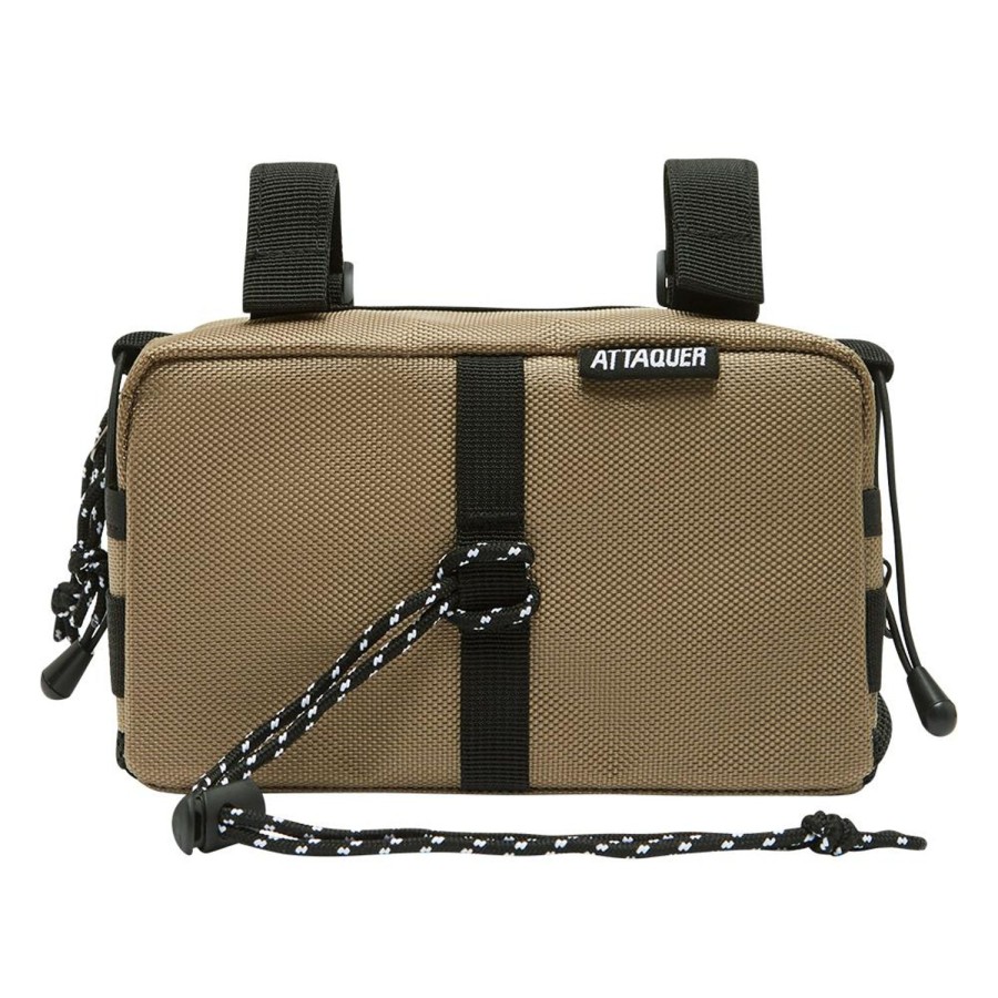 Accessoires Attaquer | Sac De Guidon Adventure Carre - Tan