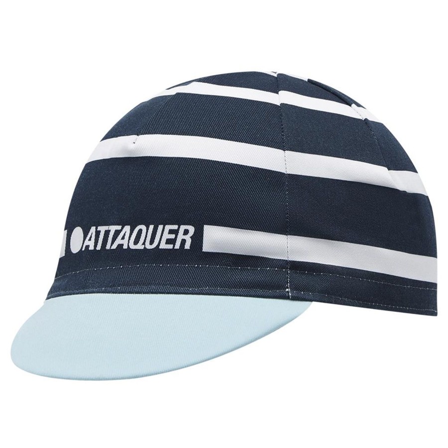 Accessoires Attaquer | Casquette A Logo Raye Marine