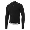 Hommes Attaquer | Maillot Race Winter Manches Longues Noir