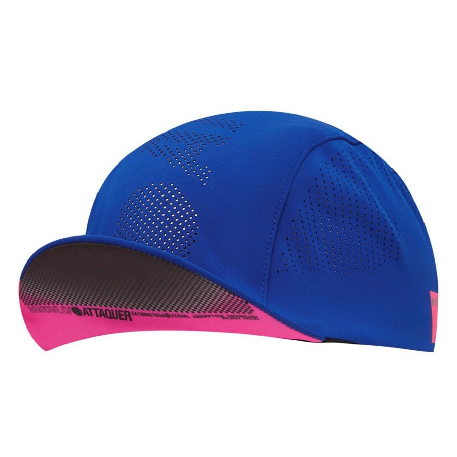 Accessoires Attaquer | Casquette Tech Logo Vertical Cobalt