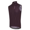 Hommes Attaquer | Gilet Softshell Race Rain Bordeaux