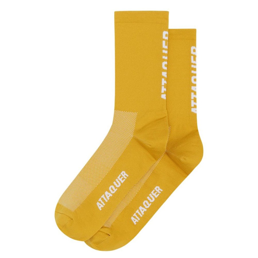 Accessoires Attaquer | Chaussettes A Logo Vertical Wattle