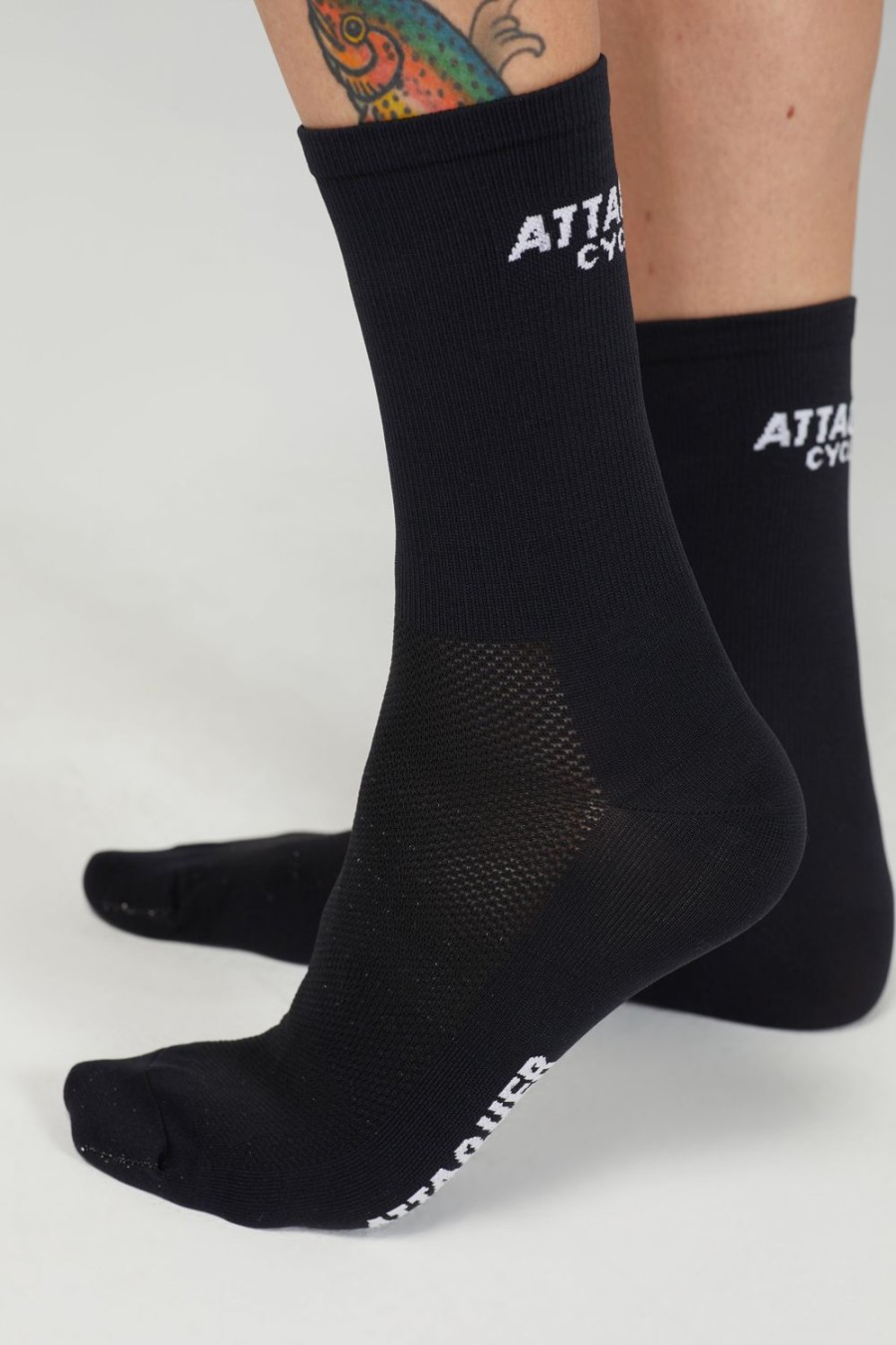 Accessoires Attaquer | Chaussettes Logo Club Noir