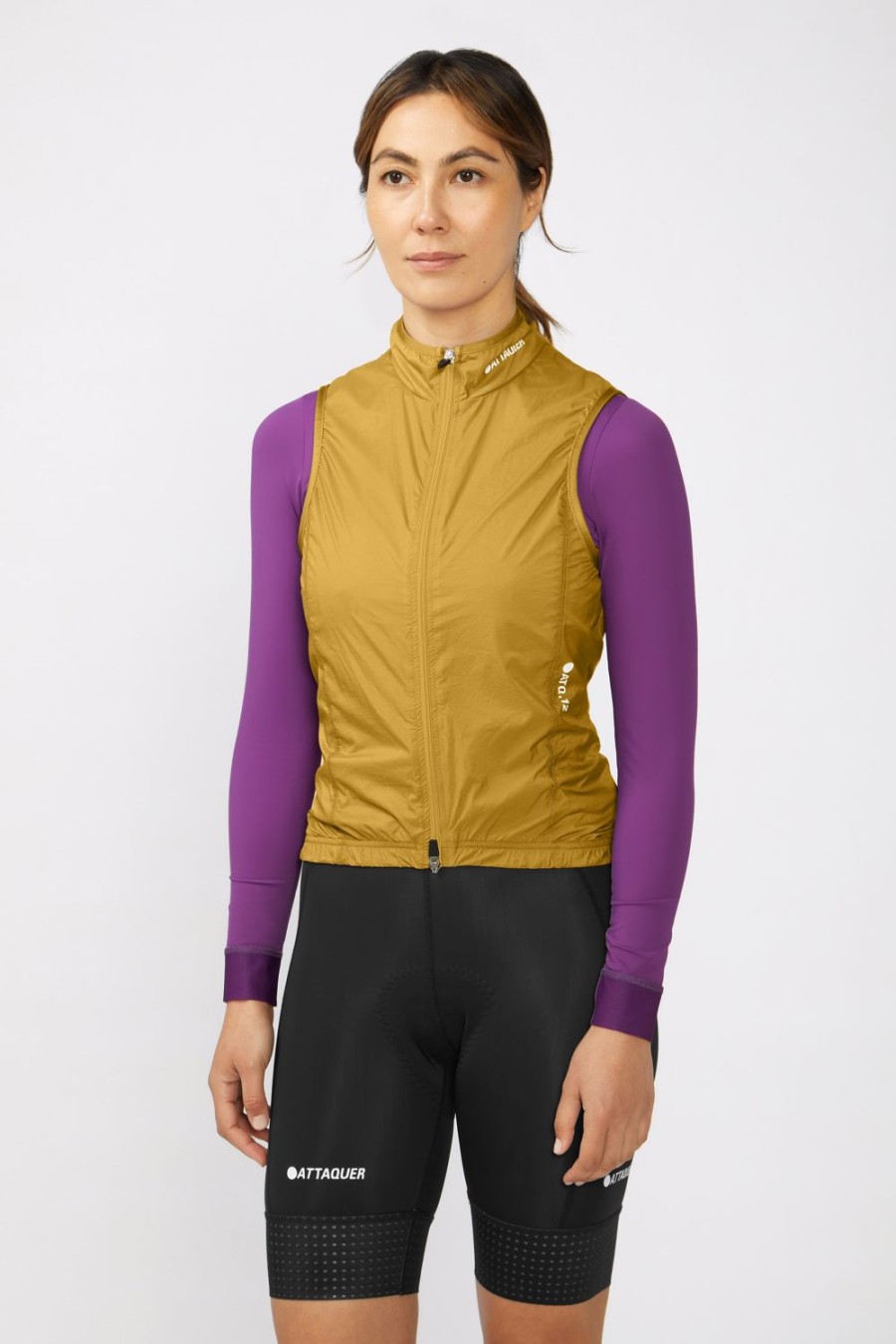 Femmes Attaquer | Gilet Leger Coupe Trapeze Pour Femme Wattle