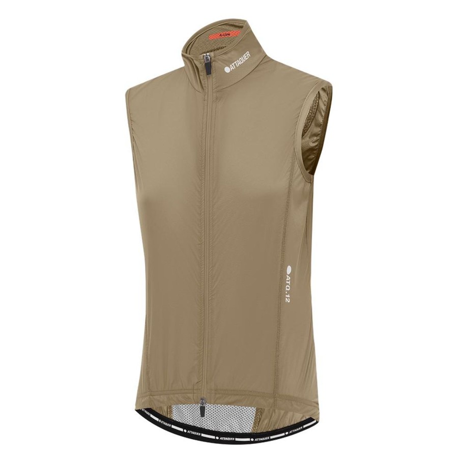 Femmes Attaquer | Gilet Leger A-Line Femme Bronze